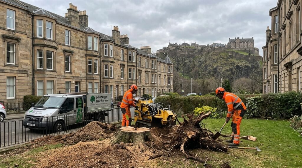 Root Removal Process in Edinburgh
