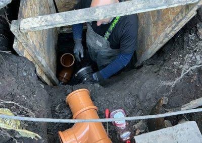 Burst Drains Process in Edinburgh